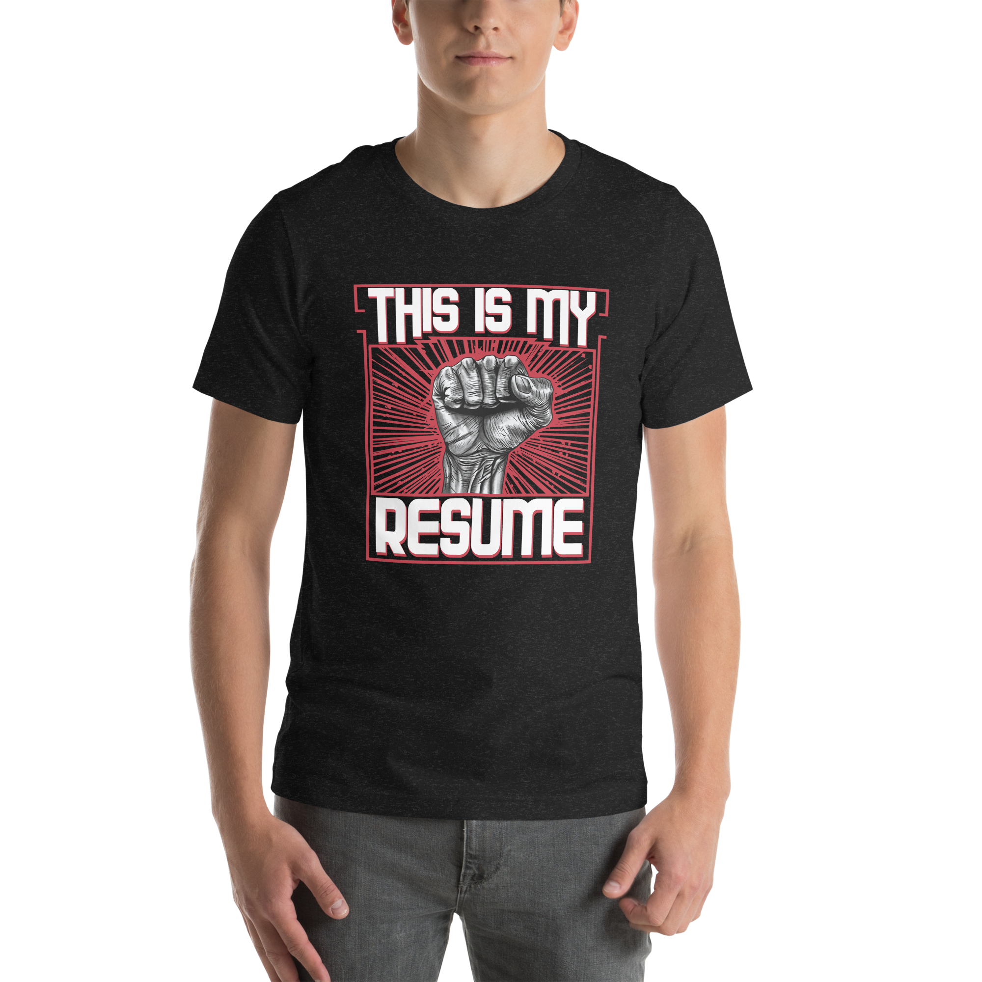 This Is My Resume Premium Tee